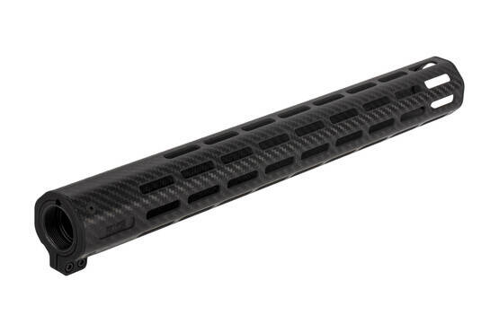 The Faxon Firearms Streamline carbon fiber ar15 handguard has a steel barrel nut